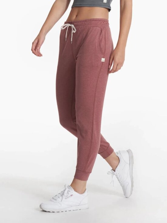 Vuori Pants - Vuori Women's Rust Red Performance Jogger in Dreamknit Lounge Pants Size Small